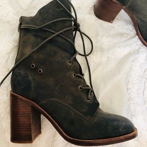 Jeffrey Campbell lace up boot